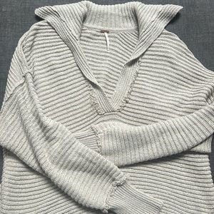 Free people fringe sweater